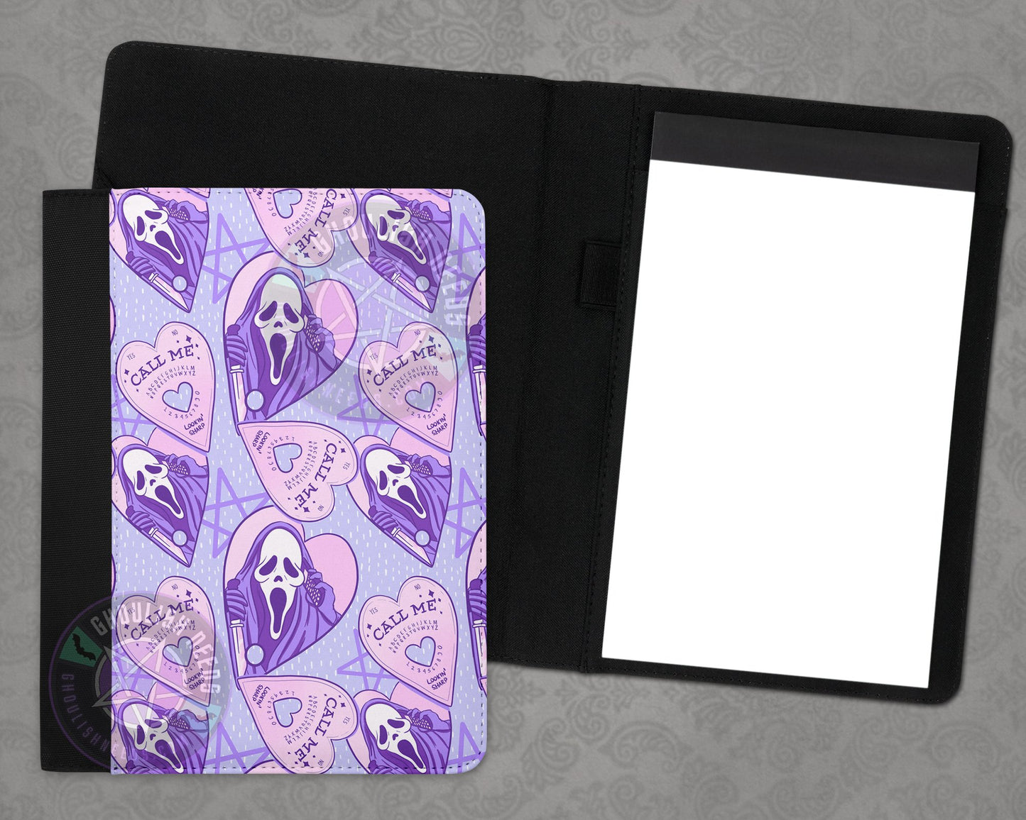 Ghost face pastel Notepad Holder