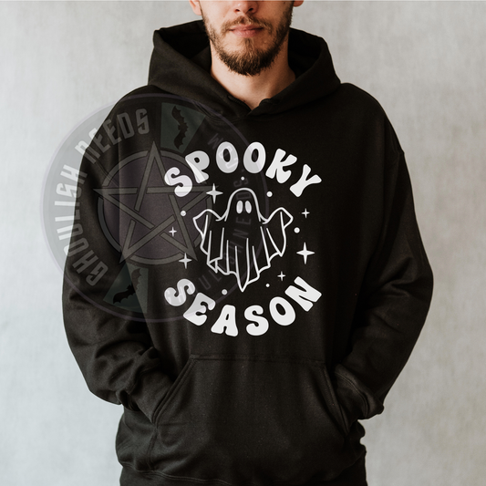 Spooky Season ghost  Pullover Hoodie